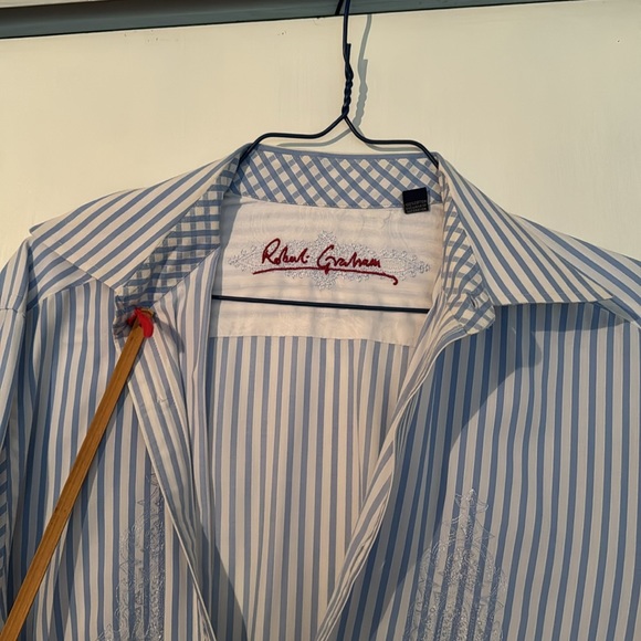 Robert Graham men’s shirt,,worn once, as new - Picture 2 of 5
